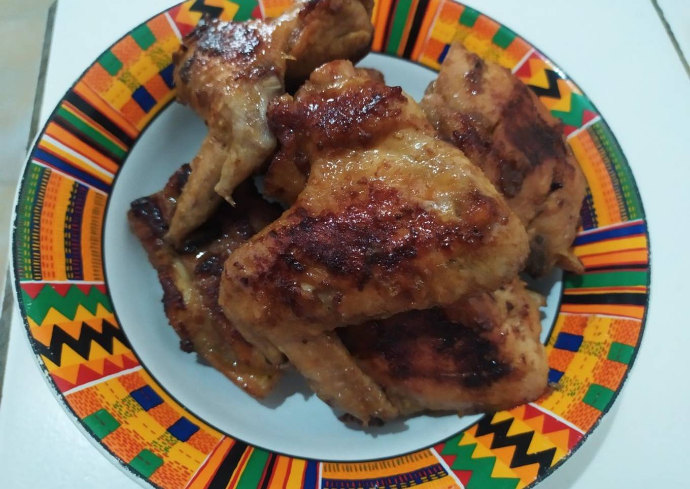 Ayam panggang teflon