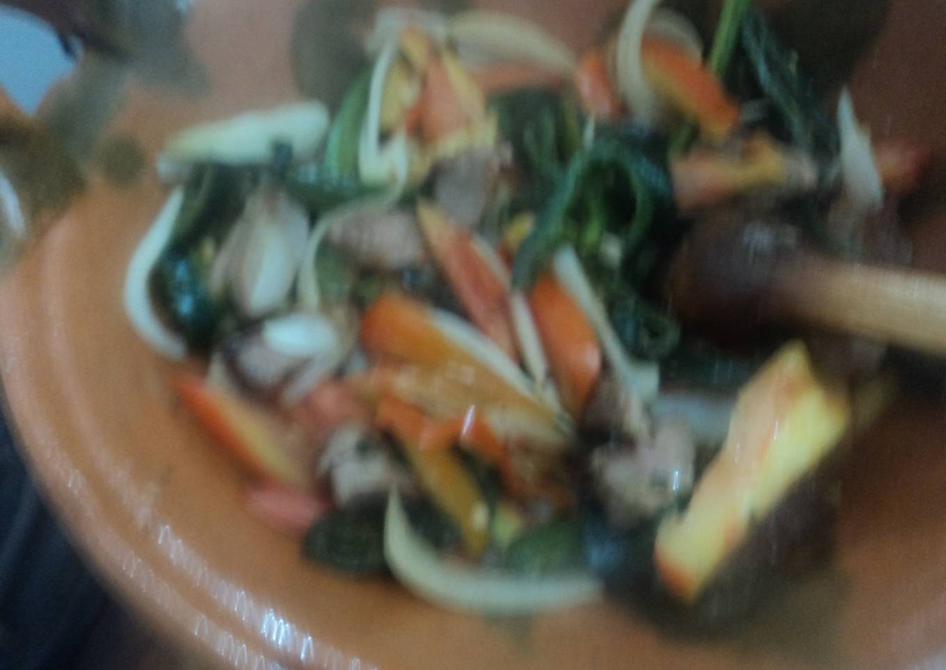 Bistec ranchero con chiles de milpa el Ocote. Jalisco