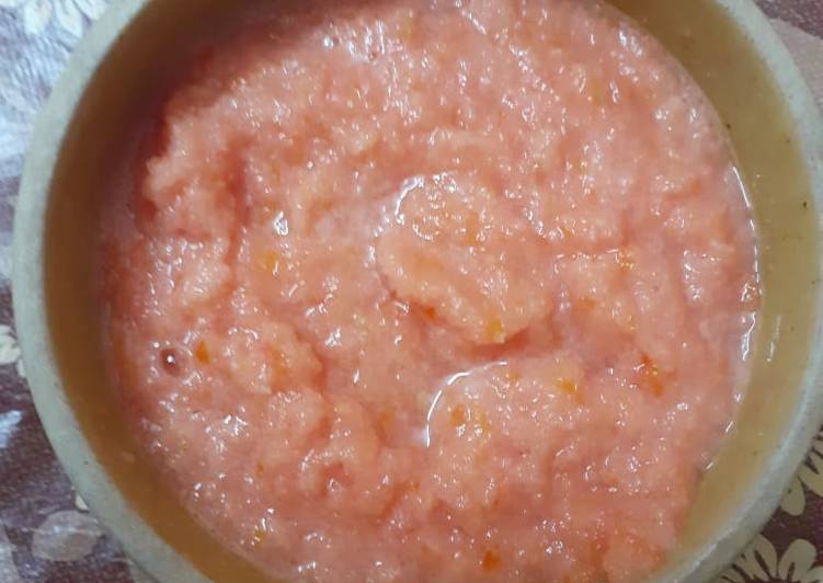 Tomato onion chutney