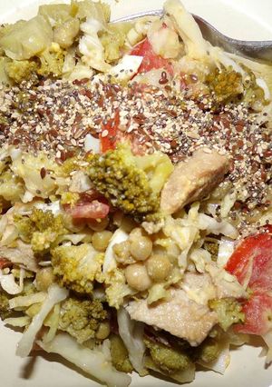 Una foto de Ensalada de cerdo