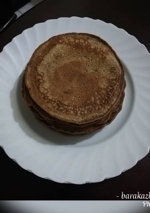 A picture of Chocolate pancakes.