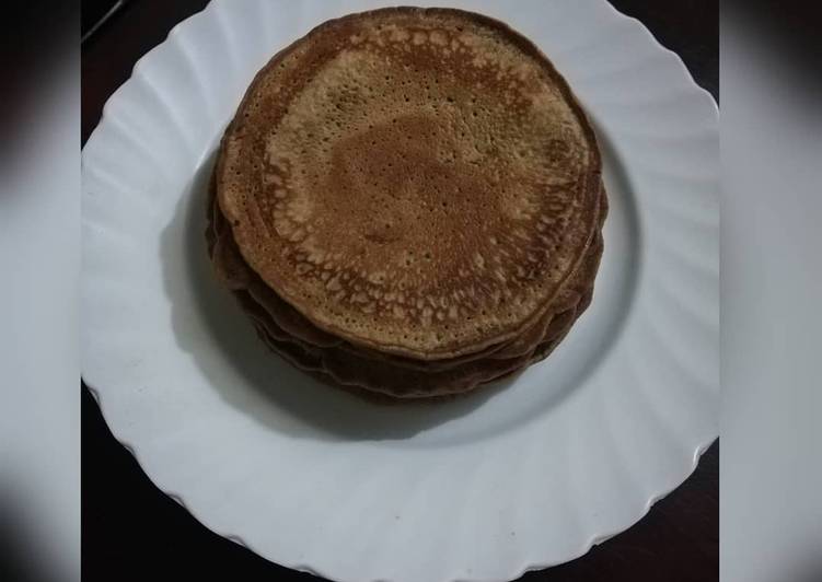 Recipe of Quick Chocolate pancakes