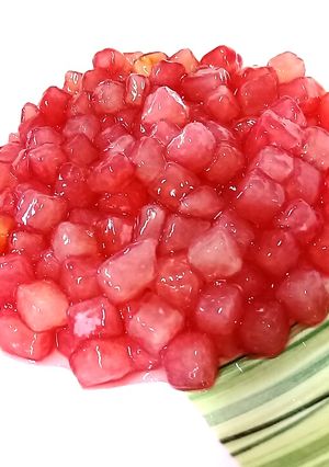 Hình của món Thạch hạt lựu siêu dễ làm.