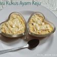 45. Nasi Kukus Ayam Keju