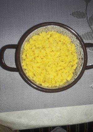 Reszelt tészta gluténmentes recept fotója