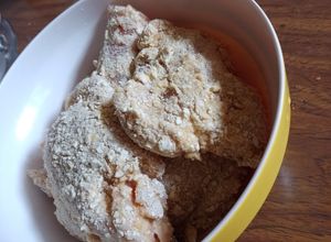 Una foto de Pollo frito estilo fried chicken