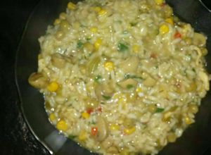 Una foto de Risotto primavera