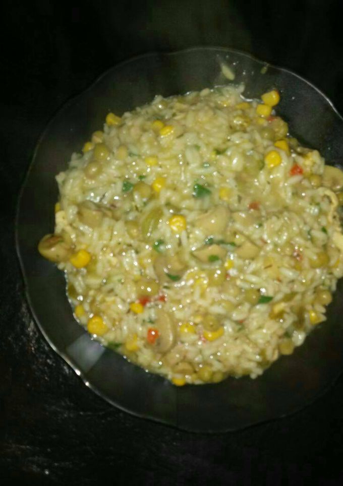 Una foto de Risotto primavera