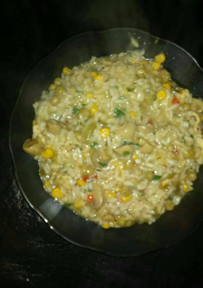 Una foto de Risotto primavera