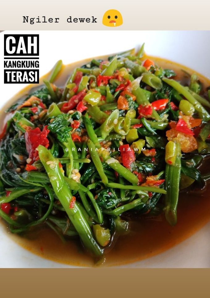 Foto resep Cah Kangkung Terasi