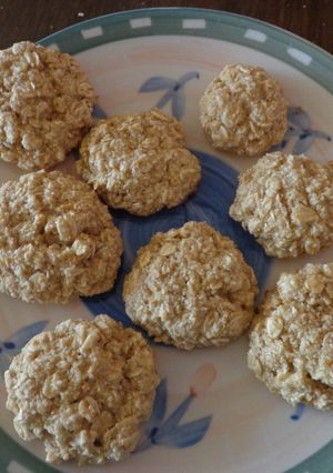 Una foto de Galletas de avena (Sin Harina de trigo, ni aceite, ni azúcar)