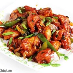 A picture of Spicy chicken chilly.