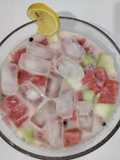 Honey fruit ice