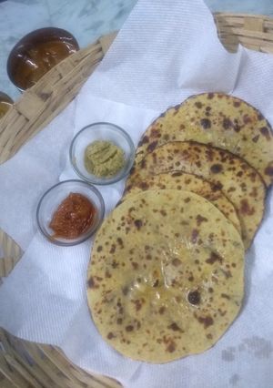 A picture of Mix flour roti.