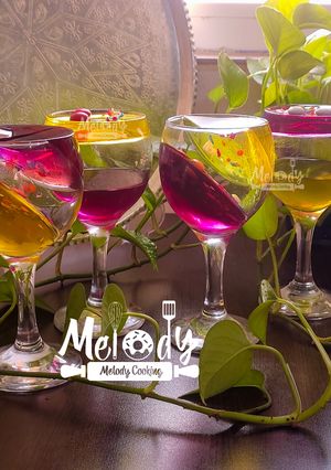عکسی از دستور ژله میان تهی😋