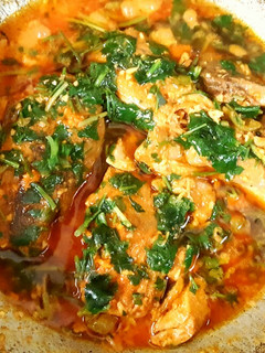 A picture of Fish Tikka Curry🐟🍜.