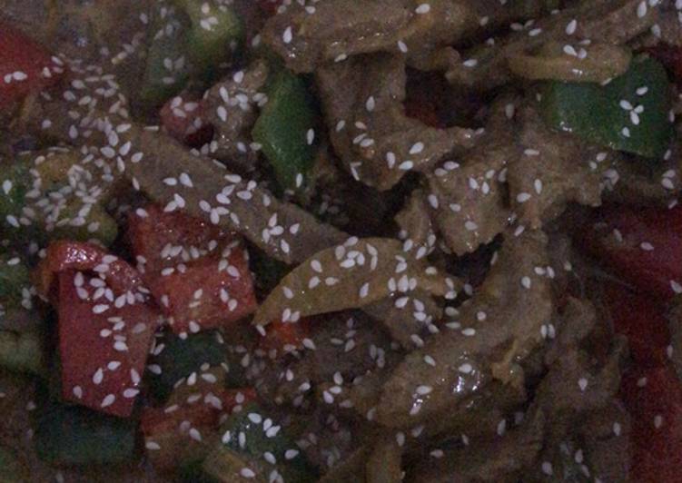 Tumis Sapi Lada Hitam