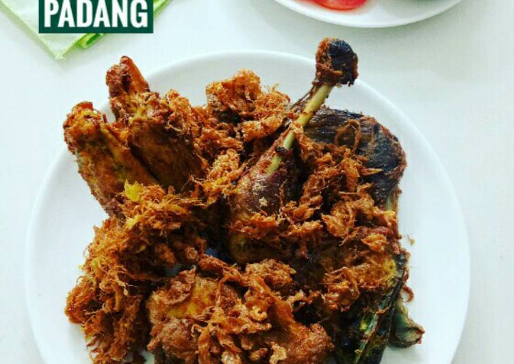 Langkah Mudah Menyiapkan Ayam Goreng Padang, Lezat