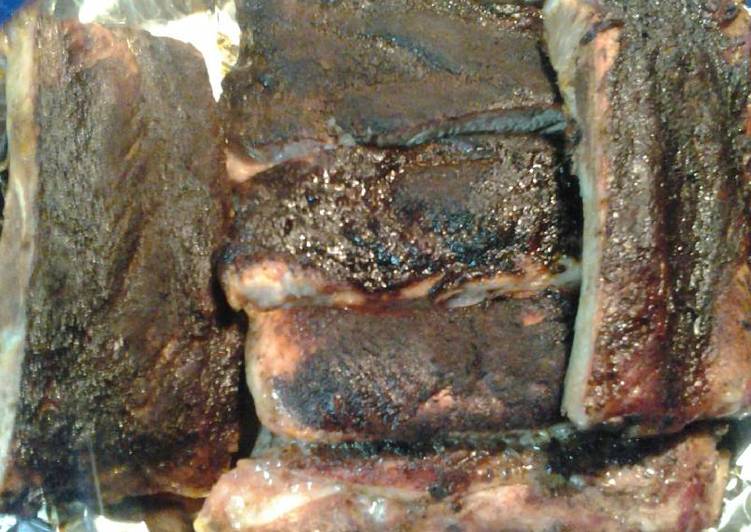 Step-by-Step Guide to Make Award-winning Mayan chocolate rubbed ribs