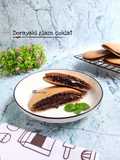Dorayaki glaze coklat