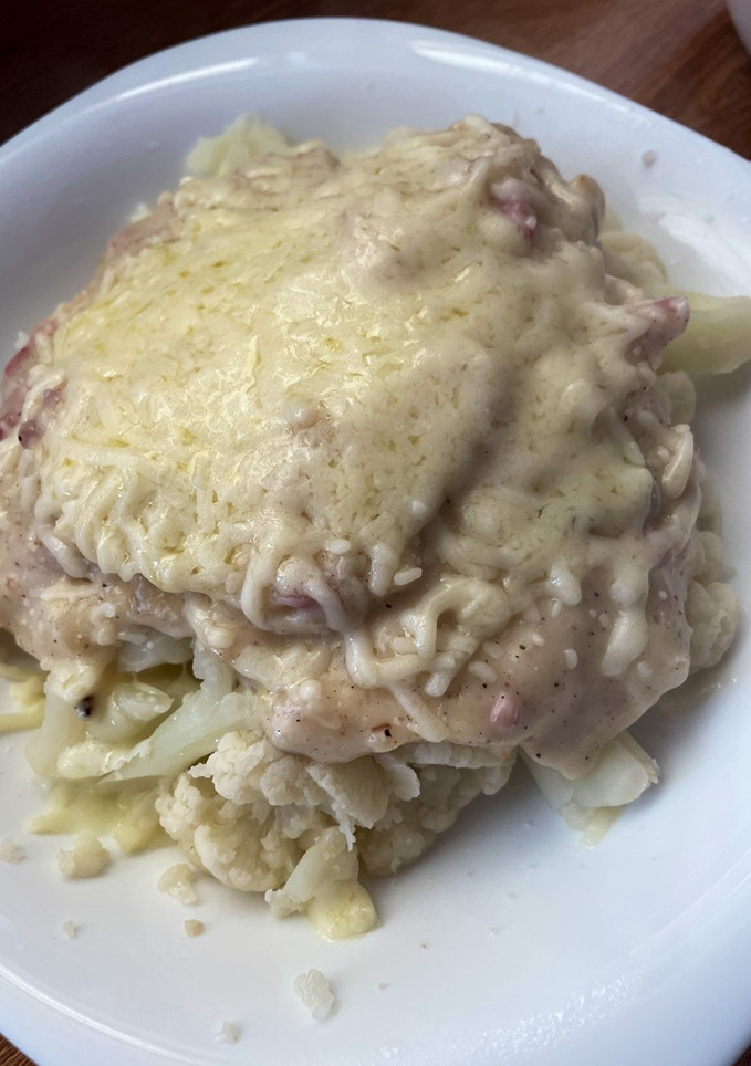 Una foto de Coliflor con bechamel