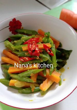 Foto resep Acar buncis wortel