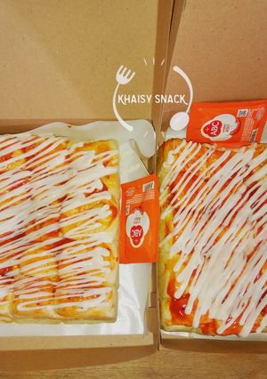 Foto resep 80. Roti kasur mini isi sosis