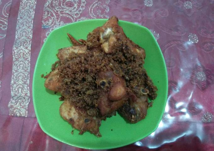 Ayam goreng lengkuas simple