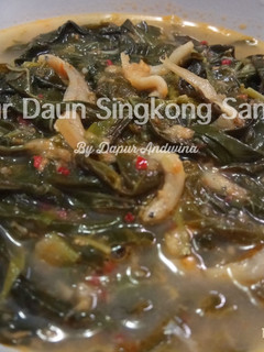 Foto resep Sayur Daun Singkong Santan
