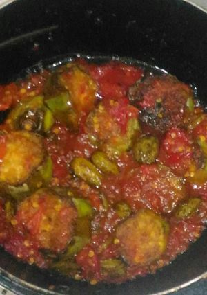 Foto resep Sambal Terong Pete