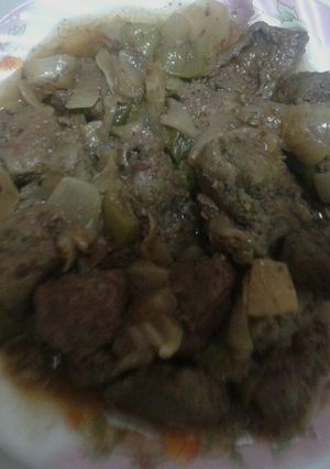 صورة لوصفة الكبدة