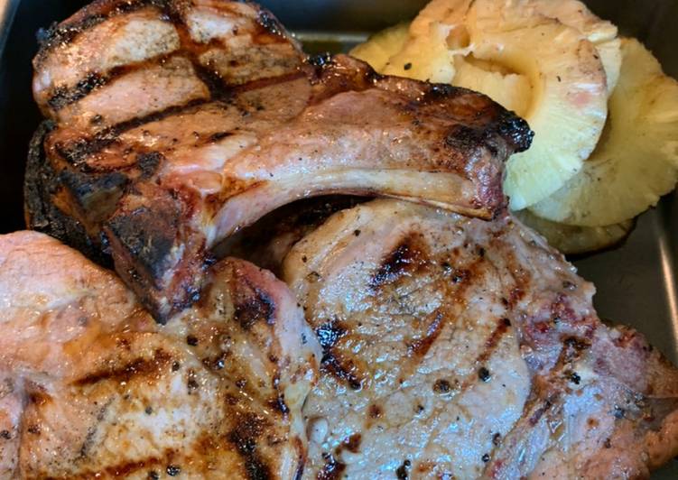 Pineapple Pork Chops Pineapple Pork Chops