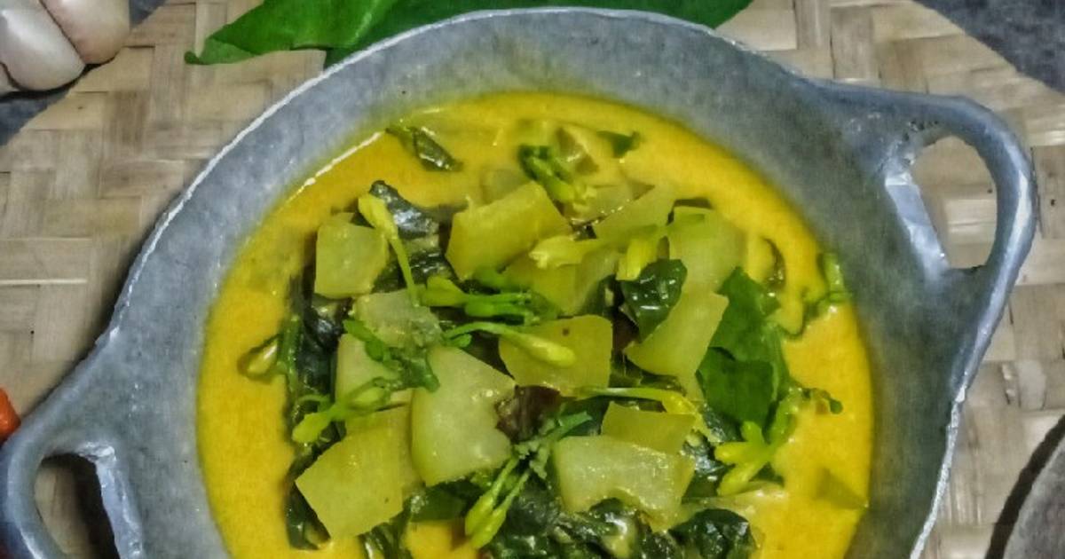 Resep Sayur Ganemo Sayur Daun Melinjo Khas Sulawesi Oleh Iiswatizain