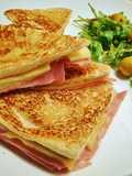 Sandwich doble de york y queso