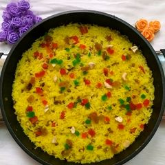 A picture of Rajwadi Khichdi.