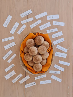 Una foto de Galletitas de canela fáciles, económicas y sin balanza