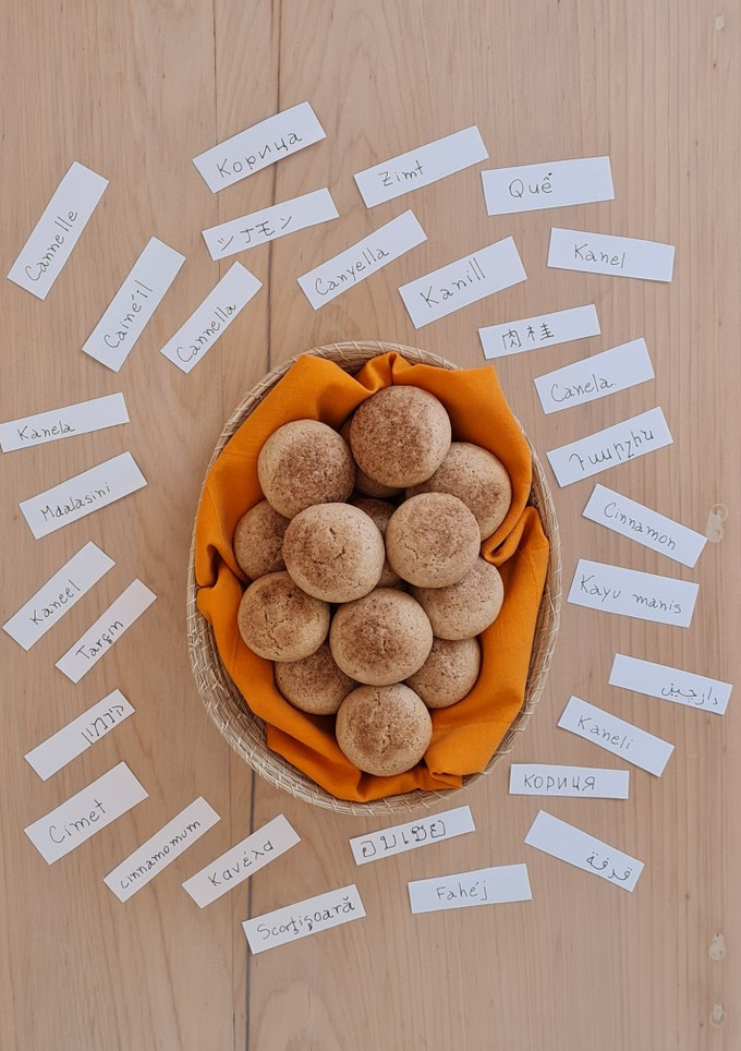 Una foto de Galletitas de canela fáciles, económicas y sin balanza