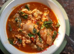 Foto resep Seblak Kuah Pedas (Trik Membuat Kuah Seblak Menjadi Merah)