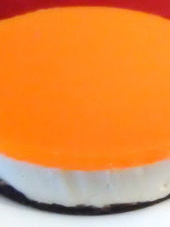 Una foto de Tarta de queso y naranja (sin horno)