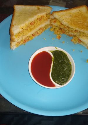 A picture of Healthy cheese sandwich.