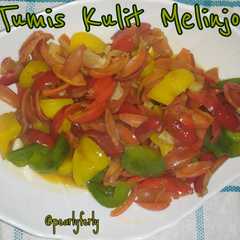 A picture of Tumis Kulit Melinjo.
