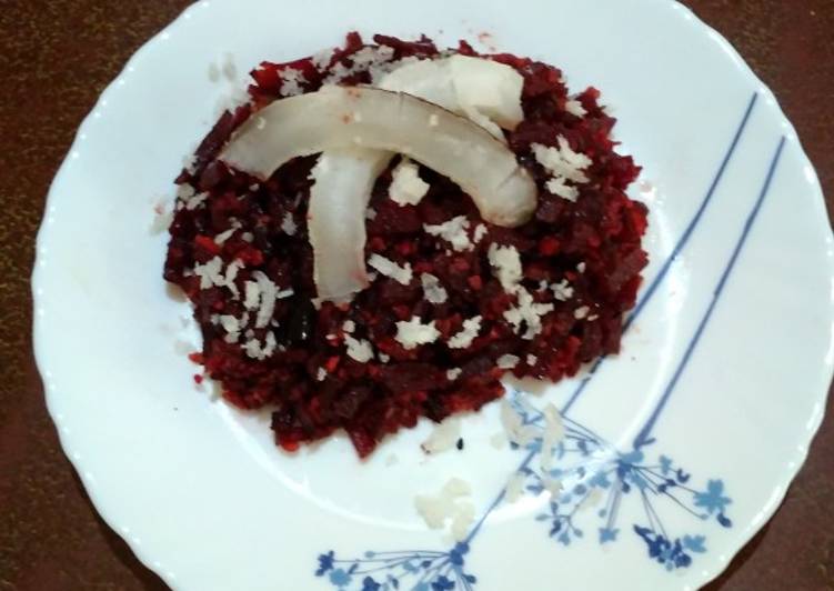 Steps to Prepare Perfect Beet coconut