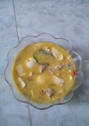 Foto resep Sayur lodeh kuning bumbu rajang,😁