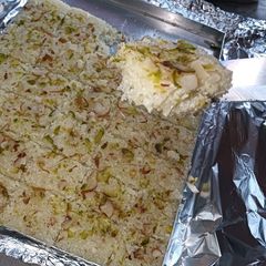 A picture of Desiccated Coconut Burfi (Instant Naralachi Vadi).