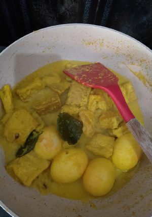 Foto resep Telur tahu tempe kuning