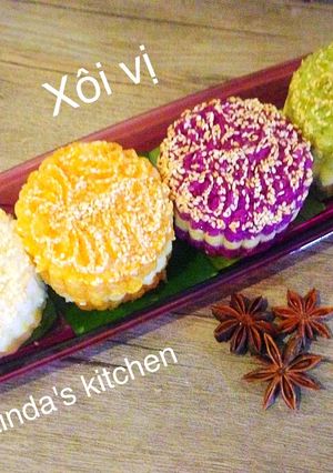 Hình của món Xôi vị.