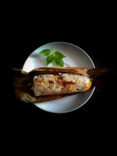 Foto resep Nasi Bakar Ikan Pindang Daun Kemangi