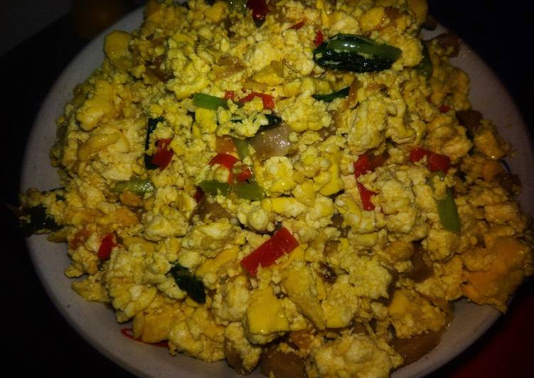 004 orek tahu warna warni