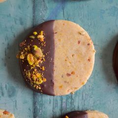 A picture of Pistachio Shortbread.