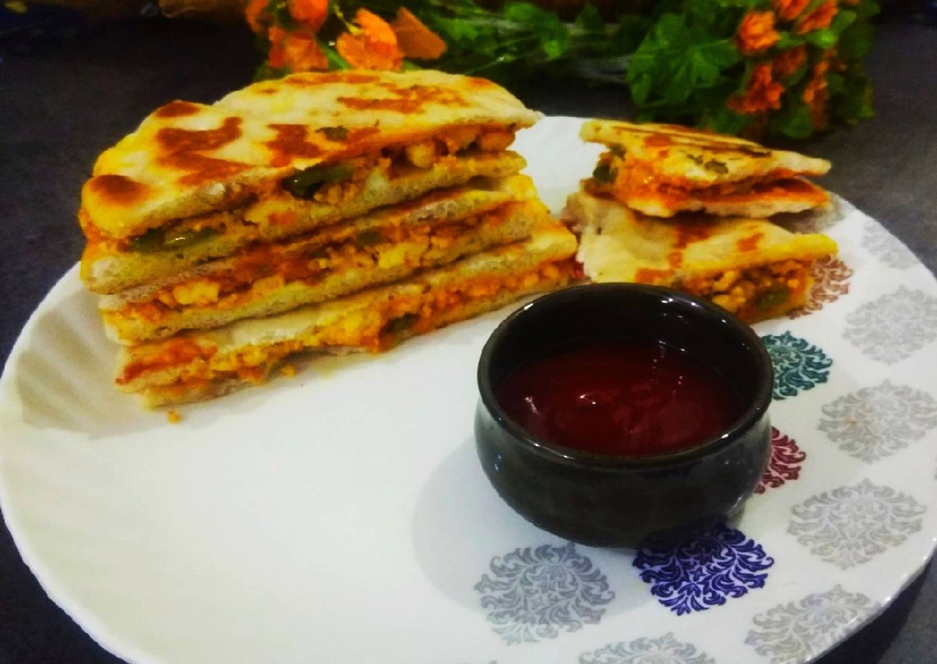 Steps to Make Super Quick Homemade Kulcha sandwich